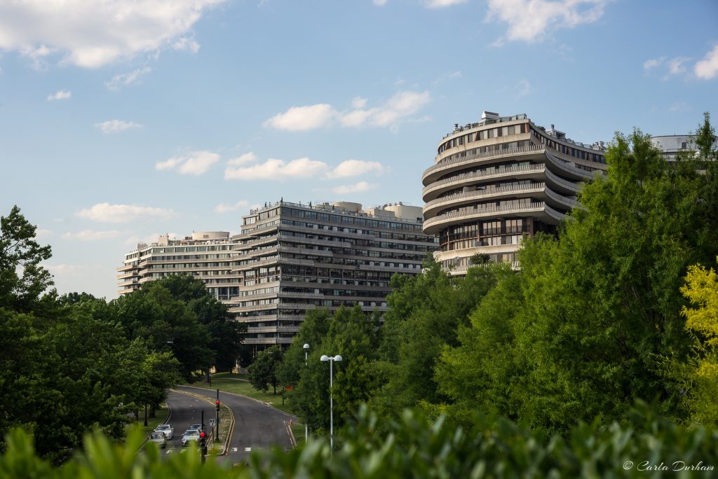 Views from the Kennedy Center rooftop center - Watergate Complex - Photographer Carla Durham - 50 Cities and counting